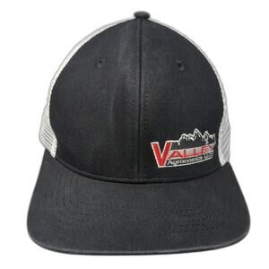Valley Agronomics LLC Fitted Trucker Hat Black XL Mesh Back Embroidered Vie Gear